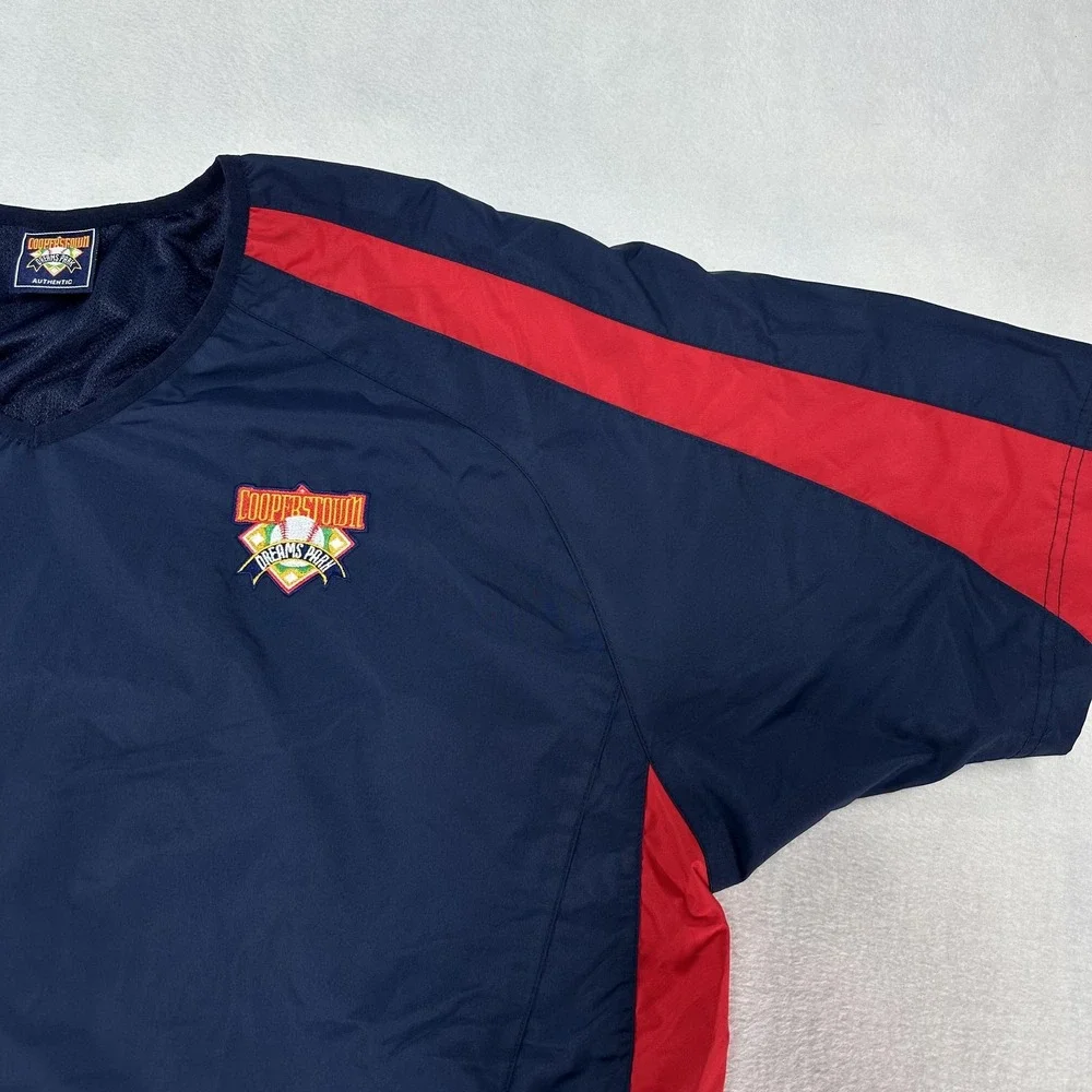Cooperstown Dreams Park Shirt Men's Large MLB Baseball Pullover Authentic Sporty